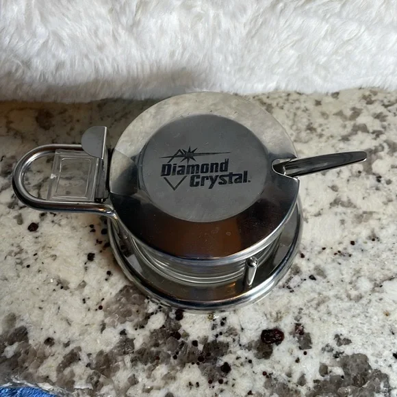 Vintage Parmesan cheese dish with spoon - Picture 2 of 6